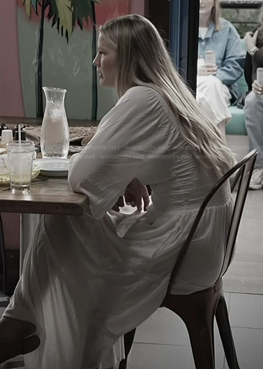 Molly's white dress on Southern Charm