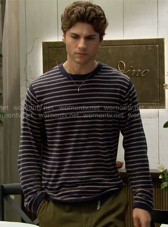 Remy's striped sweater on The Bold and the Beautiful