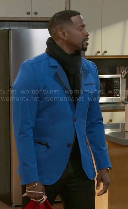 Ted's blue jacket on Beyond the Gates