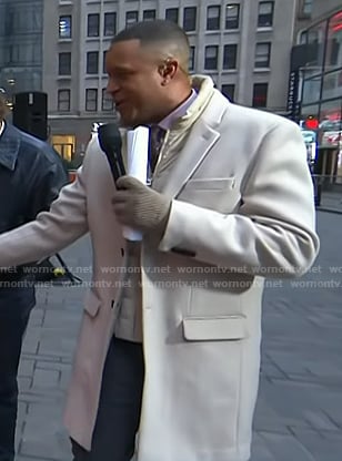 Craig's white coat on Today