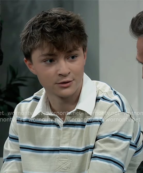 Danny's stripe shirt on General Hospital