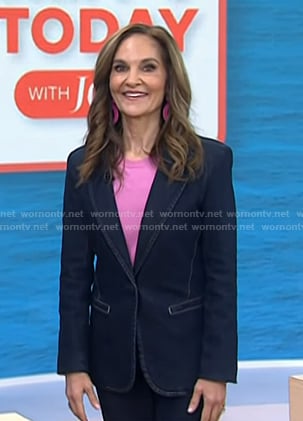 Joy's denim blazer on Today