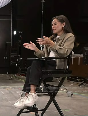 Kaylee's white sneakers on Today