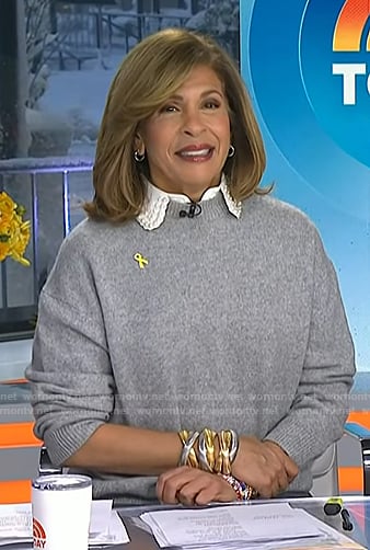 Hoda's triple bracelet on Today