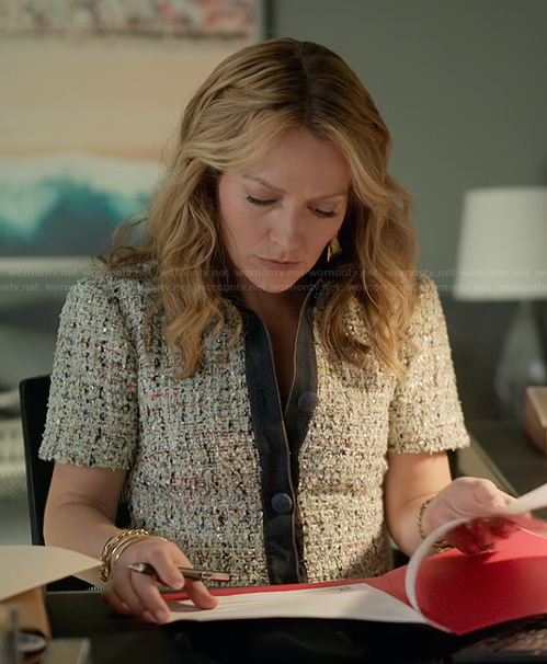 Lorna's tweed Dress on The Lincoln Lawyer