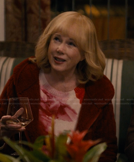 Lynn's floral print sweatshirt on The Burbs