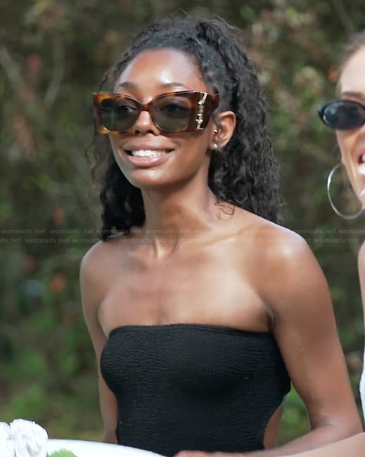 Venita's tortoise sunglasses on Southern Charm