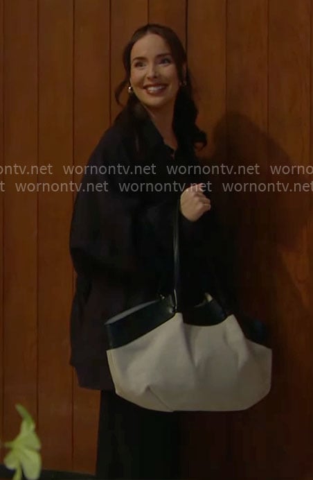 Ivy's large tote bag on The Bold and the Beautiful