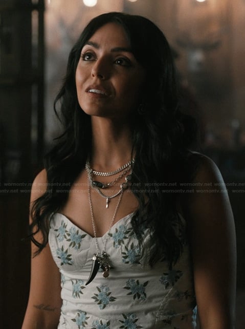 Sabrina's floral cami on Marshals