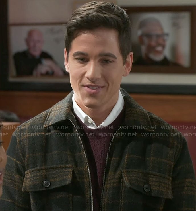 Smitty's plaid jacket on Beyond the Gates
