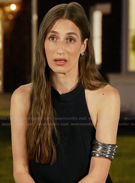 Amanda's silver bracelet on Summer House
