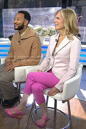 Dr. Deborah Kenny's pink blazer on Today