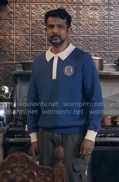 Jay's blue jersey shirt on Ghosts