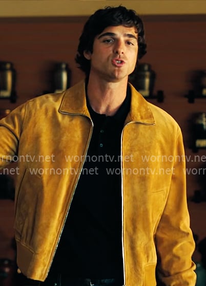 Nate's suede jacket on Euphoria