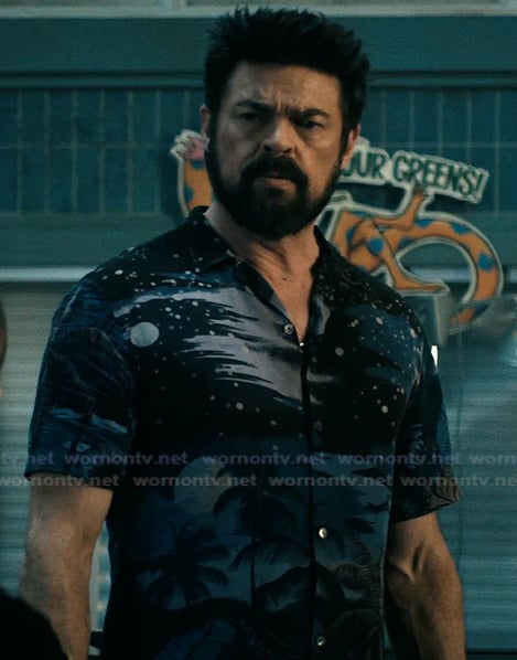 Billy's printed shirt on The Boys
