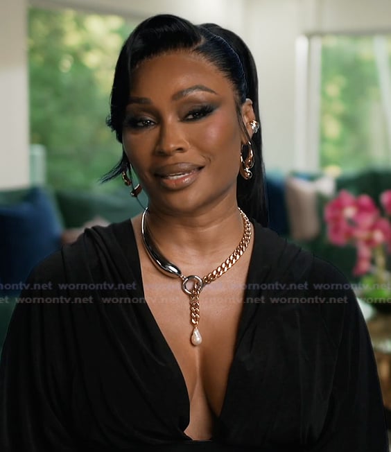 Cynthia's confessional necklace on The Real Housewives of Atlanta