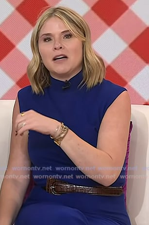 Jenna's brown leather belt on Today