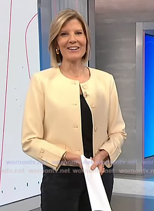 Kate's beige jacket on NBC News Daily