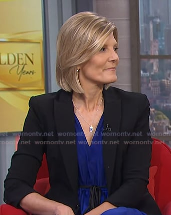 Kate's black blazer on NBC News Daily