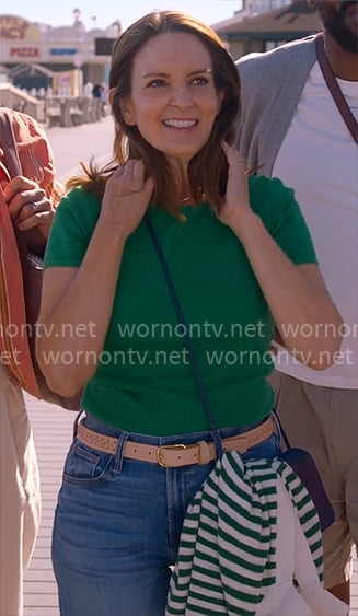 Kate's green striped sweater on The Four Seasons