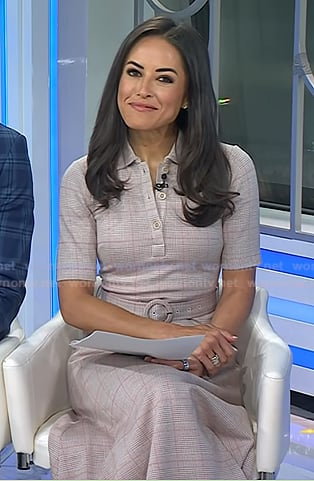 Kaylee's plaid polo dress on Today