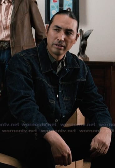 Miles's denim jacket on Marshals