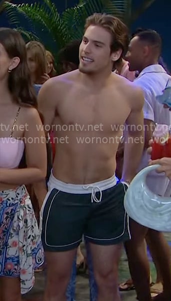 Will's swim shorts on The Bold and the Beautiful