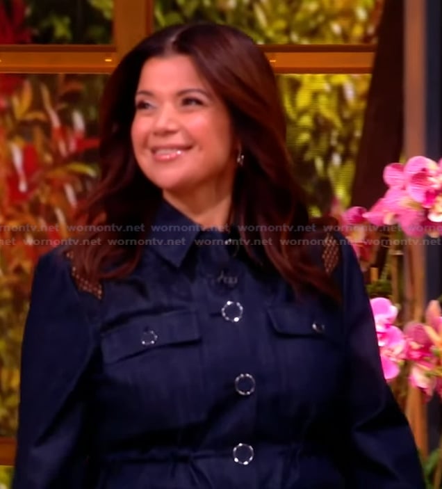 Ana's denim jacket on The View