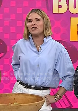 Jenna's black leather belt on Today