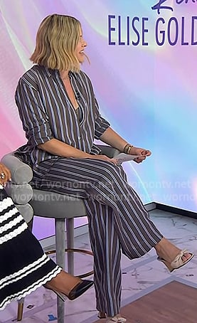 Jenna's knotted leather heel sandals on Today