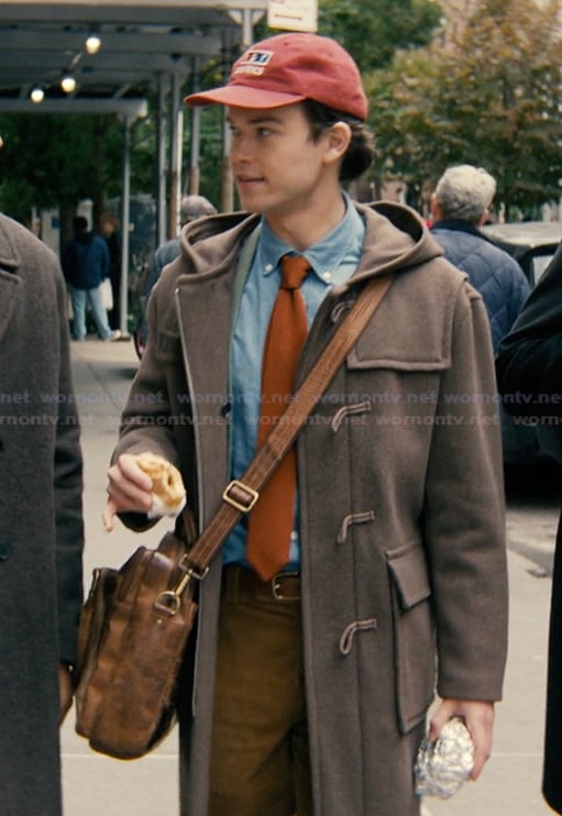 Josh's trench coat on Not Suitable For Work