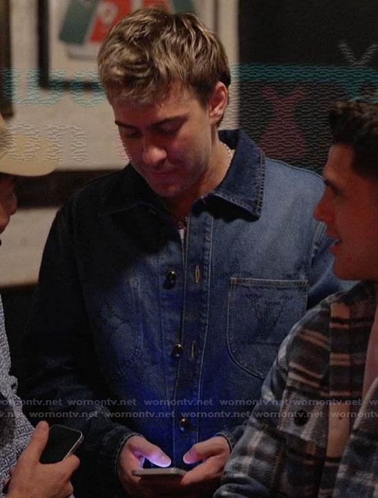 Charlie's denim jacket on Next Gen NYC