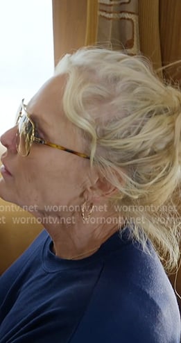 Kristi's brown sunglasses on The McBee Dynasty Real American Cowboys