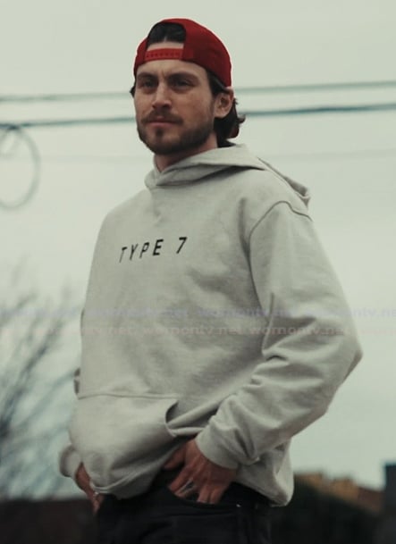 Liam's Type 7 hoodie on Next Gen NYC