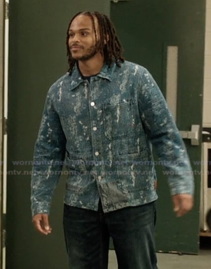 Marqui's denim jacket on All American