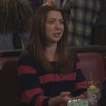 Lily’s red and blue striped sweater on How I met your mother