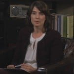 Robin’s burgundy jacket on How I met your mother
