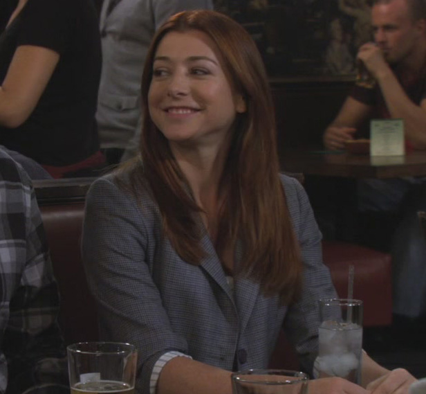 Lily’s grey blazer on How I met your mother