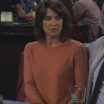 Robin’s orange sweater on How I met your mother
