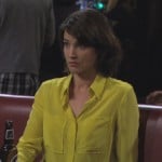 Robin’s yellow button up blouse on How I met your mother