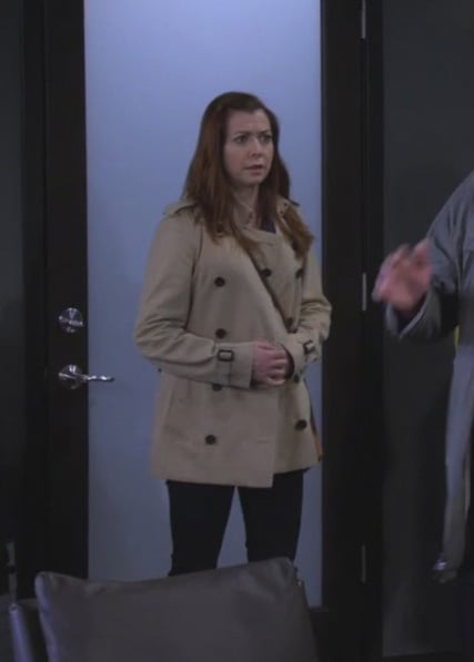 Lily’s beige coat on How I met your mother