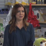 Lily’s blue dress on How I met your mother