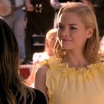 Lemon’s yellow frill top on Hart of Dixie