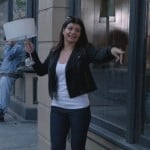 Penny’s black blazer on Happy Endings