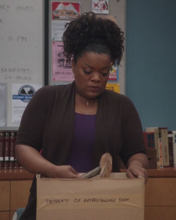 Shirley’s brown cardigan from Community