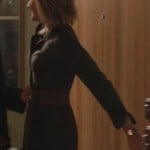 Jane’s grey shirtdress on Happy Endings