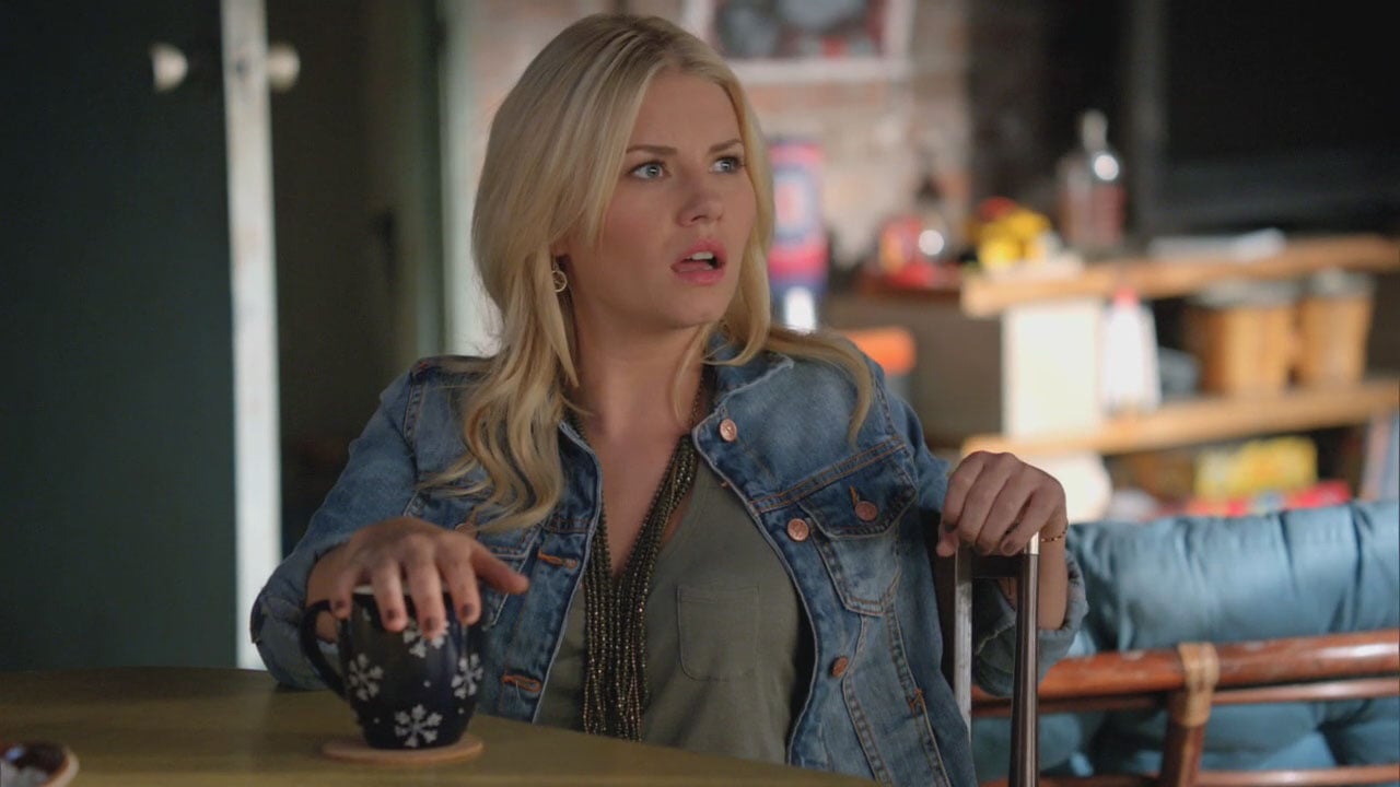 Alex’s denim jacket on Happy Endings