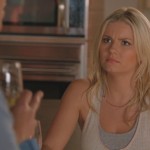 Alex’s white tank top on Happy Endings