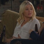 Alex’s white blouse on Happy Endings