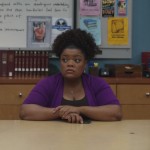 Shirley’s purple cardigan on Community